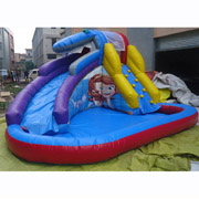 inflatable water slide